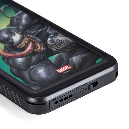 Marvel Venom Symbiote Galaxy S24 Waterproof Case